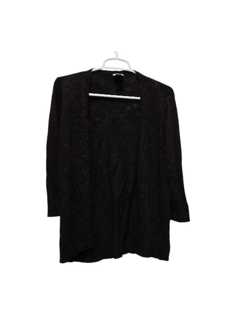 Chico’s Brown Open Front Cardigan Size 0 Lightweight Knit